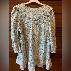 Zara floral peasant dress